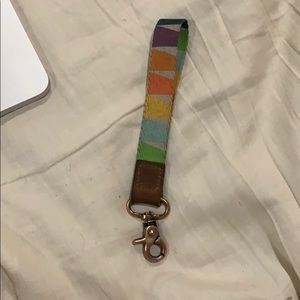 Thread Wallet wrist lanyard